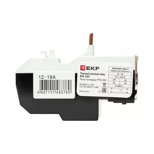 Реле тепловое РТЭ-1321 12-18А EKF rel-1321-12-18