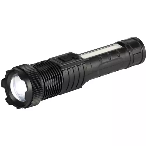 Фонарь светодиодный UA-402 универсальный аккумуляторный 5Вт LED+5Вт COB Zoom 6 режимов маячок клипса USB type-C Эра Б0069804