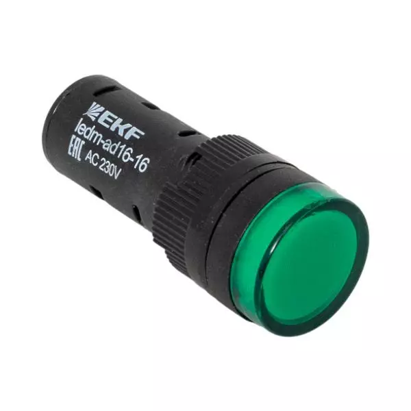Матрица светодиодная AD16-16HS зел. 230В AC PROxima EKF ledm-ad16-16-g