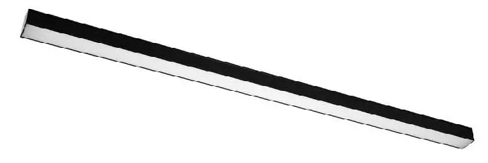 Светильник светодиодный PSO-02 50Вт 4000К IP40 1500х50мм BLACK ДПО/ДСО для реечных потолков IP40 (универсальный монтаж: накладной/подвесной) Pro+ JazzWay 5059184