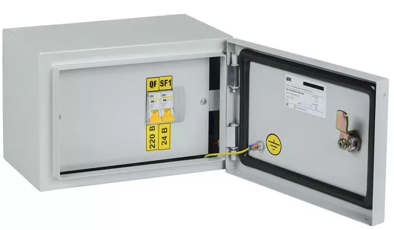 Ящик с понижающим трансформатором ЯТП 0.25 230/24В (2 авт. выкл.) УХЛ2 IP54 IEK MTT12-024-0251-54