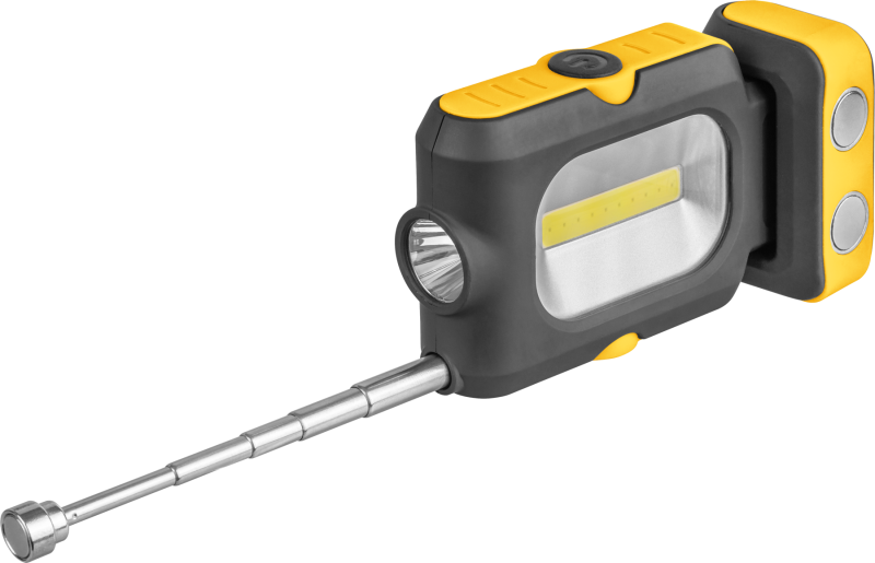 Фонарь аккумуляторный рабочий 14 083 NPT-W07-ACCU 1LED 1Вт + 1COB 3Вт аккум. 3.7В NAVIGATOR 14083