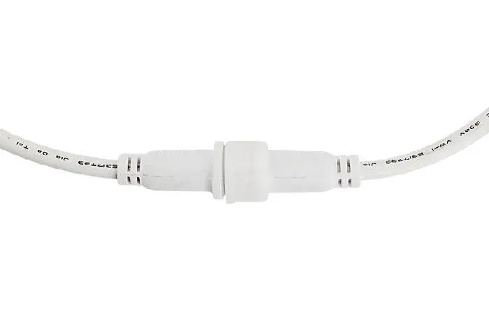 Кабель соединительный (4pin) герметичный (IP67) 4х0.75кв.мм 300В бел. Rexant 11-9440