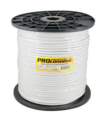 Кабель KBK-B-2+2х0.5 CCA (96) Б (уп.200м) PROCONNECT 01-4216