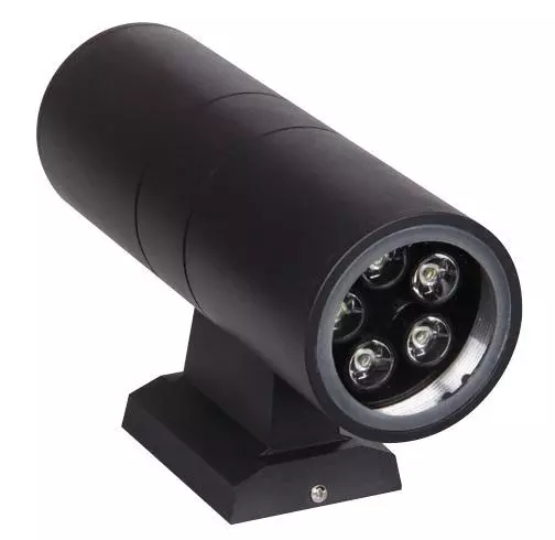 Светильник светодиодный PWL-26090/30D 2х5Вт 6500К IP65 BL архитектурный фасадный исполнение двухсторон. черн. JazzWay 1018618B