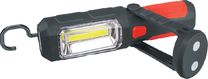 Фонарь 14 031 NPT-W06-3AA для работы 1LED(0.5Вт)+1COB LED(3Вт) короб. Navigator 14031