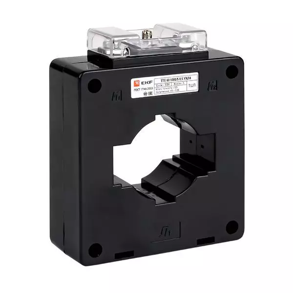 Трансформатор тока ТТЕ 60 600/5А кл. точн. 0.5S 5В.А EKF tte-60-600-0.5S