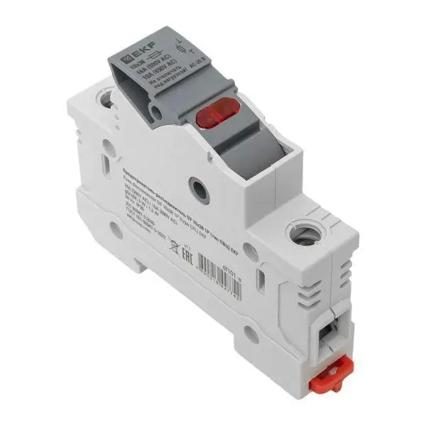 Предохранитель-разъединитель DF 10х38 1п (тип ПВЦ) EKF df101-e