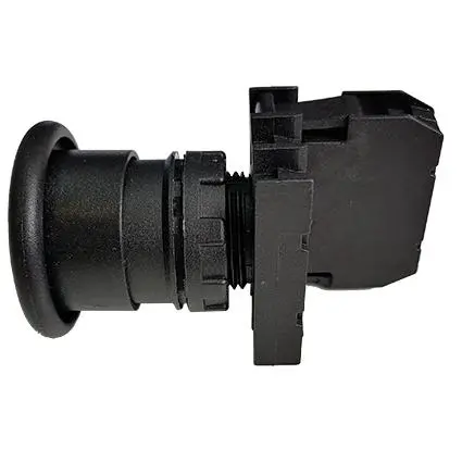 Кнопка "Грибок" 1НО без фиксации черн. EMAS B100MH