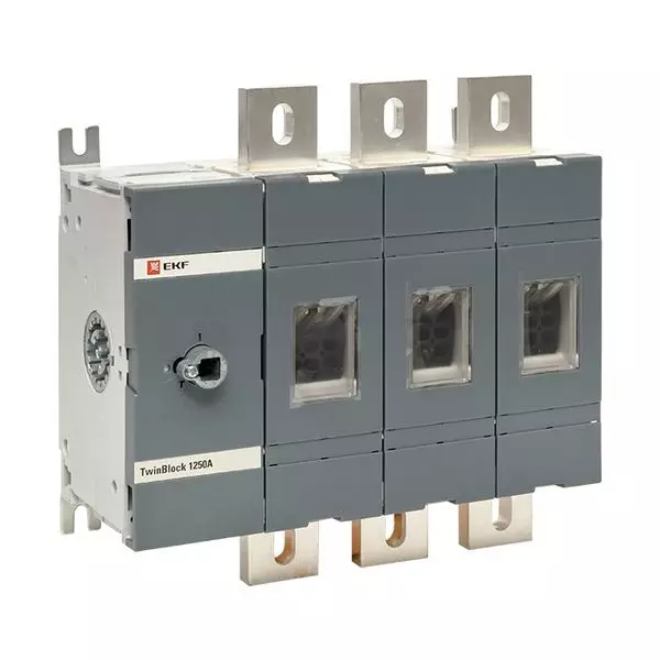 Рубильник 3п 1250А без рукоятки управления TwinBlock PROxima EKF tb-s-1250-3p