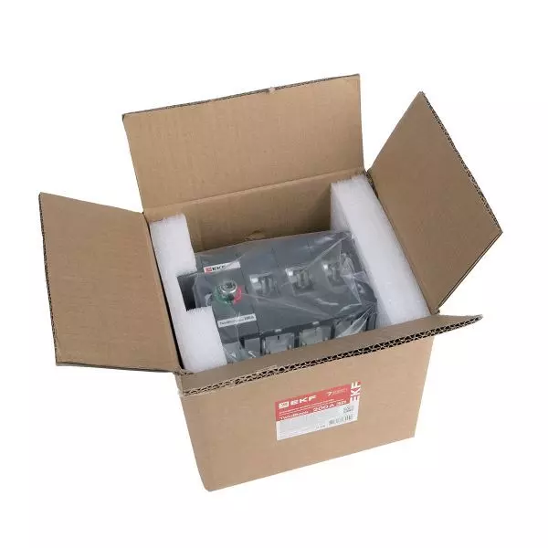 Рубильник 3п 200А реверсивный без рукоятки управления TwinBlock EKF tb-s-200-3p-rev