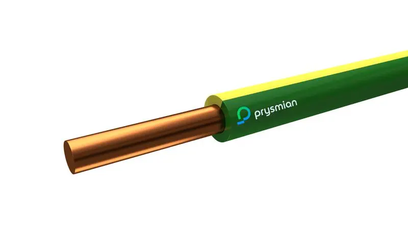 Провод ПуВнг(А)-LS 1х6 450/750В Ж/З (бухта) (м) РЭК-PRYSMIAN 0601070301