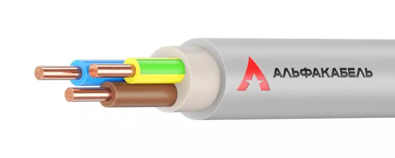 Кабель NYM-J 3х2.5 0.66кВ (уп.50м) АЛЬФАКАБЕЛЬ 05136