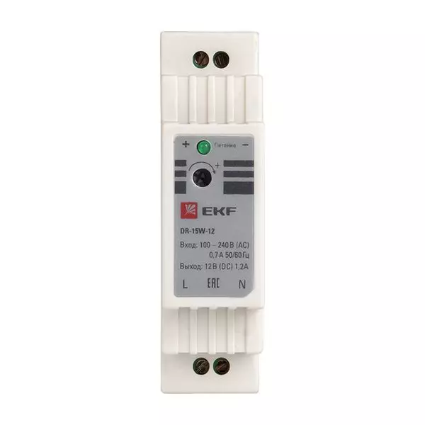 Блок питания 12В DR-15W-12 PROxima EKF dr-15w-12