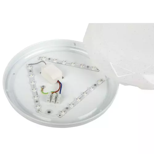 Светильник светодиодный Классик SPB-6 Slim Sparkle WH 24W-6.5K 24Вт 6500К без ДУ Эра Б0069788