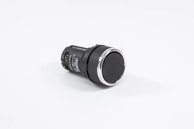 Кнопка нажимная моноблочная 22мм IP 40 1НО EMAS MB100DH