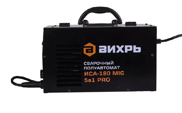 Аппарат сварочный полуавтоматический ИСА-180 MIG 5в1 PRO Вихрь 65/184
