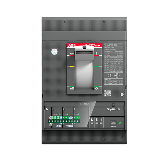 Выключатель автоматический XT5N 630 Ekip Dip LS/I In=630 3p F F ABB 1SDA100355R1