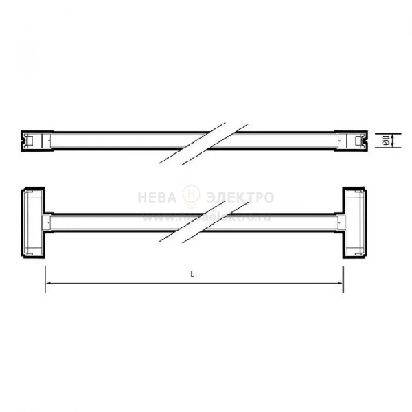 Светильник светодиодный трековый MTR16 4018-1m 18Вт 4000К 360град. BL IP20 низковольтный Pro черн. JazzWay 5057197