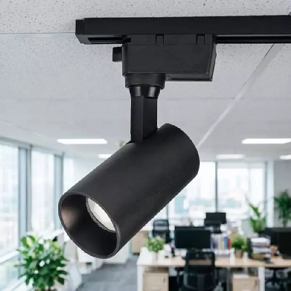 Светильник светодиодный трековый PTR 0740 40Вт 3000К IP40 24град. BL черн. JazzWay 5018648