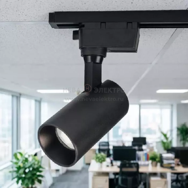 Светильник светодиодный трековый PTR 0715 15Вт 5000К 24град. BL IP40 черн. Pro JazzWay 5041219