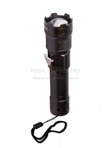 Фонарь ручной аккум. 5Вт P50 LED/ZOOM/Li-ion 1200мА.ч ABS КОСМОС (KOC122Lit)