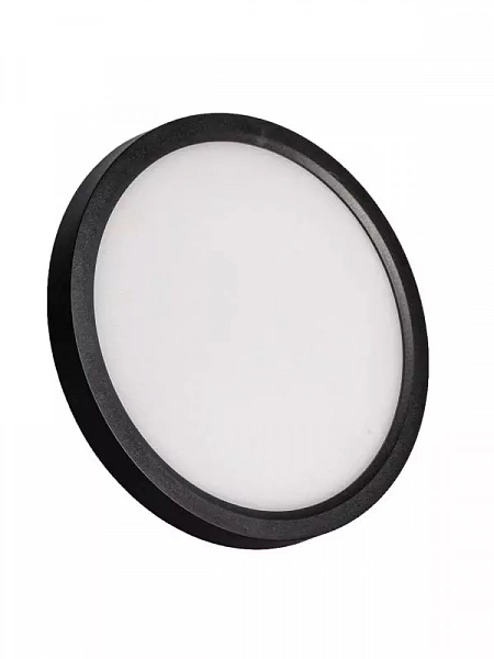 Светильник светодиодный SLIM BLACK 24Вт 4500К IP40 1620лм 230В 230х25мм КОСМОС KSlim24w_B4500K