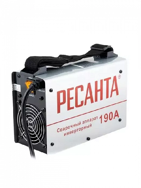 Аппарат сварочный инверторный САИ-190 190А d5 140-240В IP21 горячий старт Ресанта 65/2
