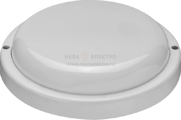 Светильник светодиодный 90 122 OBL-R4-15-4K-WH-IP65-LED 15Вт 4000К IP65 1500лм ЖКХ круг бел. (аналог НПП) ОНЛАЙТ 90122