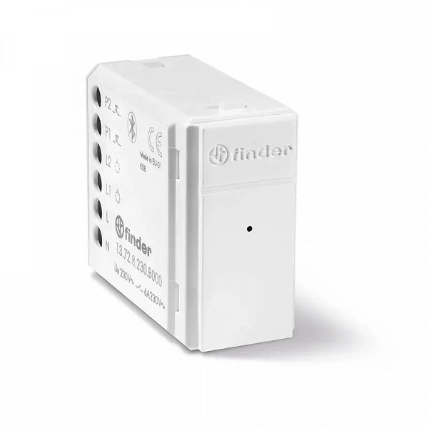 Реле модульное электронное 1CO 6А 230В AC BLE Yesly бел. FINDER 13728230B000
