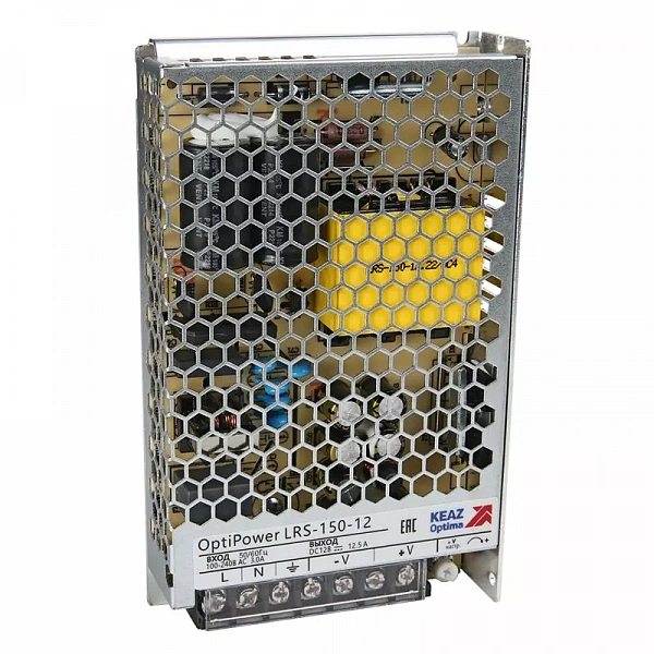 Блок питания панельный OptiPower LRS 150-12 12.5A КЭАЗ 328882