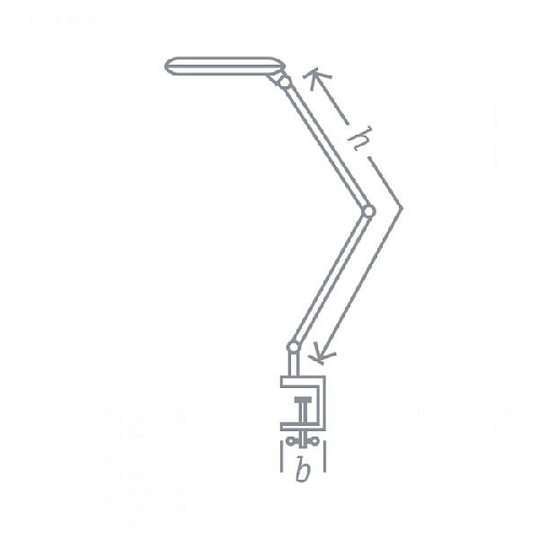 Светильник 71 574 NDF-C005-9W-4K-BL-LED на струбцине черн. Navigator 71574