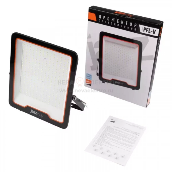 Прожектор светодиодный PFL-V 200Вт 6500К IP65 ДО Pro JazzWay 5039797