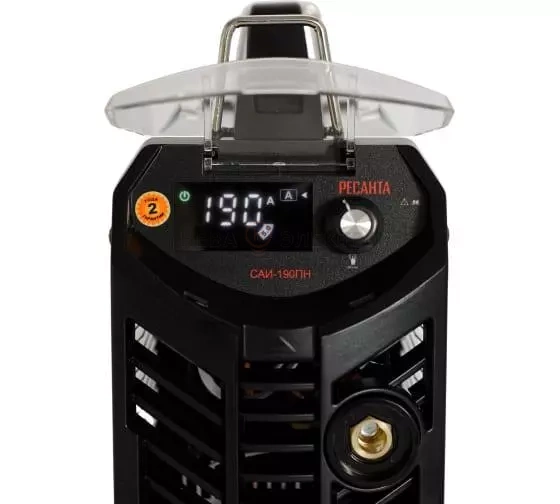 Аппарат сварочный инверторный САИ-190ПН 190А d5 140-240В IP21 форсаж дуги Ресанта 65/19