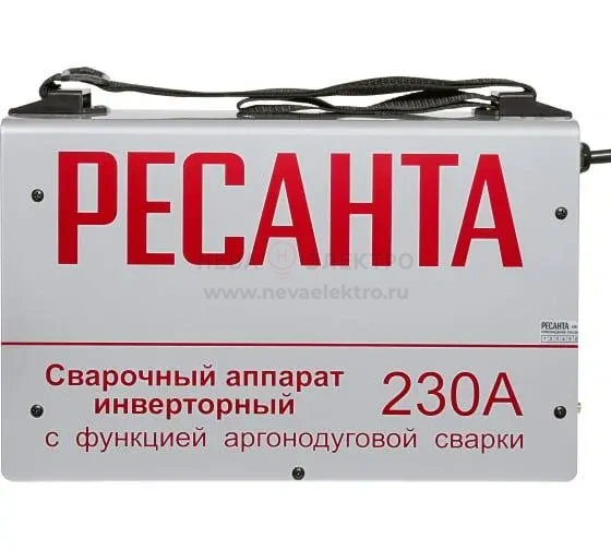 Инвертор сварочный САИ-230-АД 230А d5 220В IP21 режим ММА аргонодуговой Ресанта 65/17