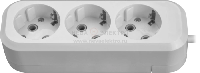 Удлинитель 3х5м с заземл. 16А IP20 90518 OPE-S-03-500-Е-3х1 ОНЛАЙТ 90518
