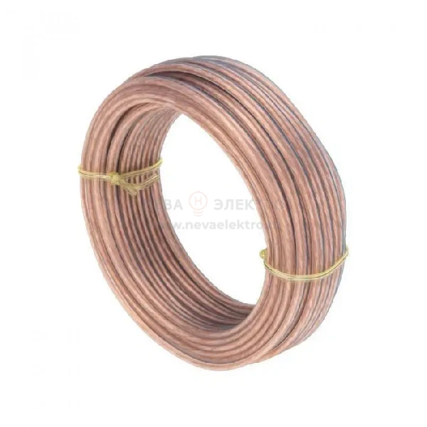 Кабель Stereo 2х0.75 прозр. BLUELINE (уп.10м) Rexant 01-6204-3-10