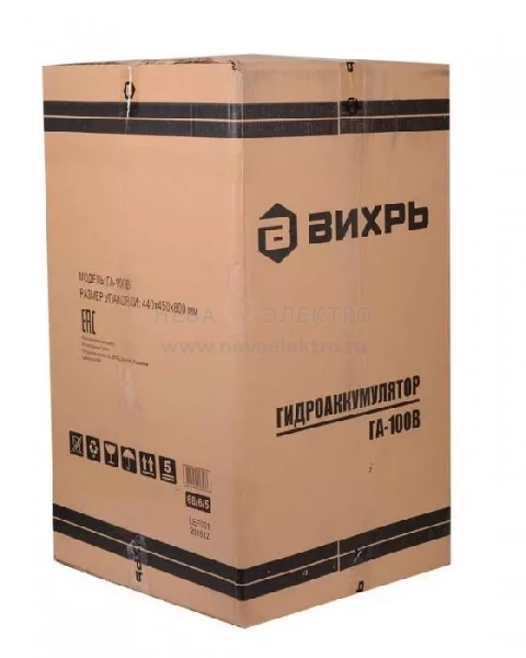 Гидроаккумулятор ГА-100В Вихрь 68/6/5