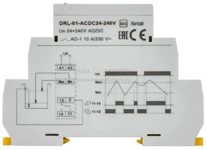 Реле уровня ORL 24-240В AC/DC IEK ORL-01-ACDC24-240V