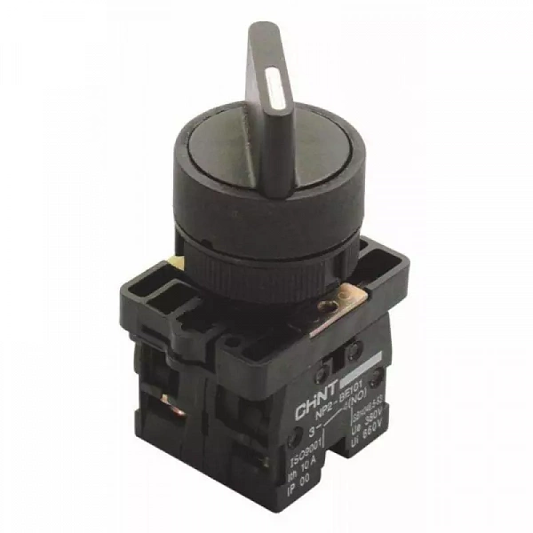Переключатель NP2-ED33 3 положения 2НО IP40 с фиксацией (R) CHINT 574098