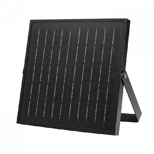 Прожектор светодиодный PFL SOLAR 02 50 6500К GR IP65 ДО с солнечн. панелью и пультом Pro+ JazzWay 5058460