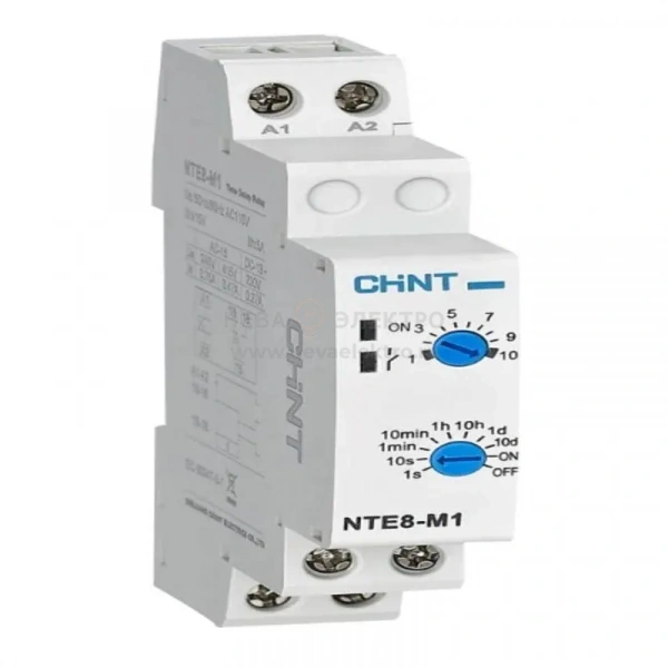 Реле времени NTE8-M1 ( регулир. уставка задержка времени) DC24B (R) CHINT 258698