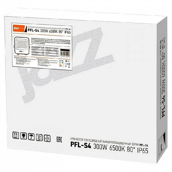 Прожектор светодиодный PFL-V 300Вт 6500К IP65 ДО Pro JazzWay 5045019