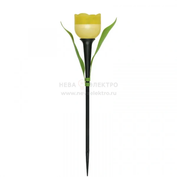 Светильник садовый USL-C-452/PT305 "Желтый тюльпан" YELLOW TULIP IP44 солнечная батарея Uniel UL-00004277