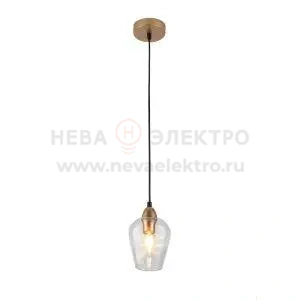 Светильник подвесной (подвес) Fresco 5045-201 1хE14 40Вт лофт-кантри Rivoli Б0044370