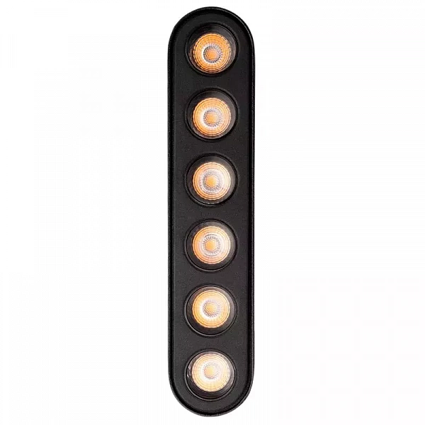 Светильник светодиодный трековый MTR16 1306R 6Вт 4000К IP20 spot 36град. BL низковольтный черн. JazzWay 5056978