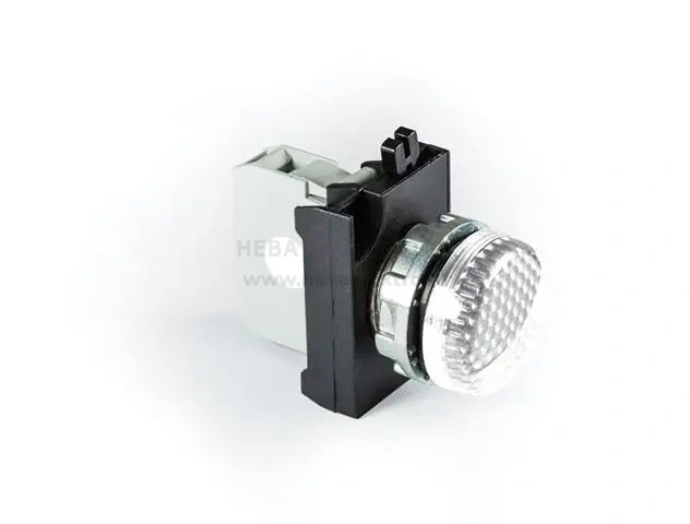 Арматура сигнальная со светодиодом 100-250В перем. тока бел. EMAS CM0B0XB
