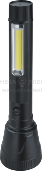 Фонарь светодиодный ручной 95 738 NPT-CP30-ACCU пласт. 1LED 4Вт+1COB 2Вт Li-Ion 3.7В 4реж IPX2 NAVIGATOR 95738