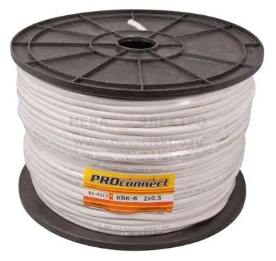 Кабель КВК-В-2+2х0.5 200м Б (м) PROCONNECT 01-4213