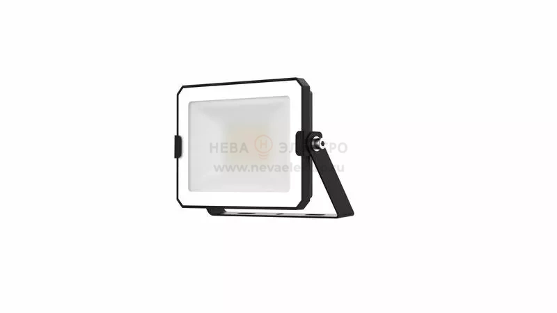 Прожектор светодиодный СДО FL ECO 20W 765 G4 уличный матов. стекло алюм. черн. LEDVANCE 4099854400056